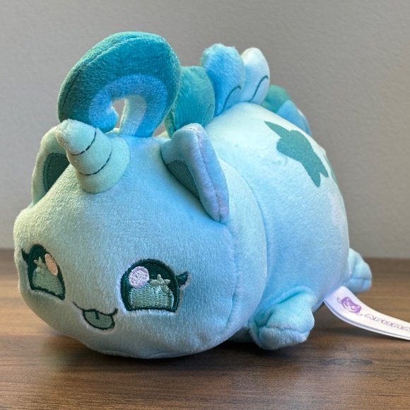 Aphmau MeeMeows Aqua TURQUOISE UNICORN CAT 6” Limited Edition Mystery Plush 2024 - Picture 1 of 9